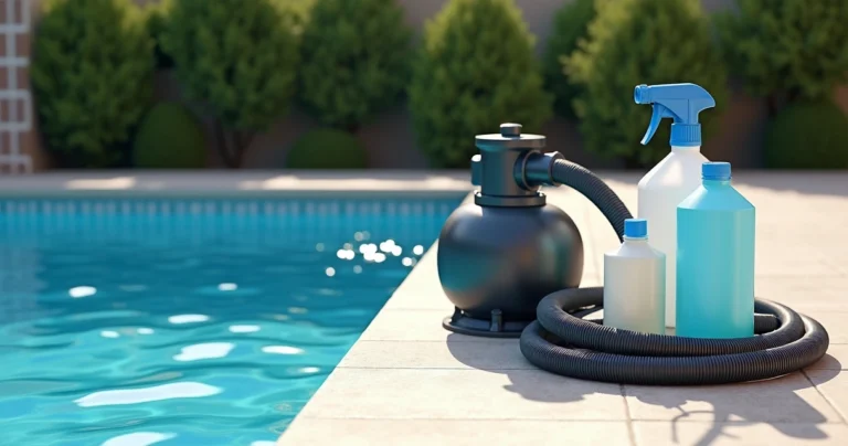 como limpar agua verde da piscina profissional