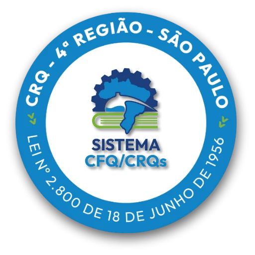 Selo do CRQ 4ª Região São Paulo: Akuaquece Piscinas, empresa registrada no CRQ