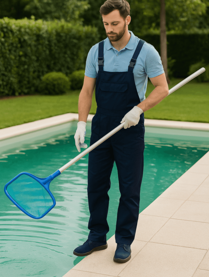 Limpeza de piscina Limpeza de piscina