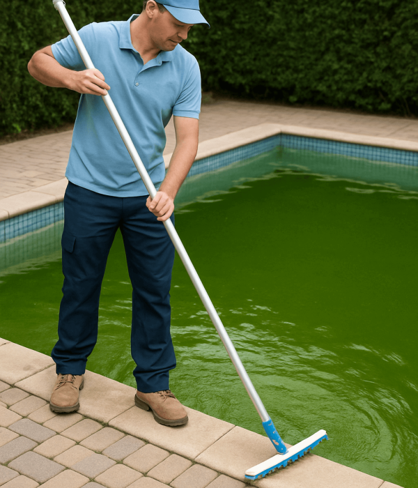 piscina verde o que fazer piscina verde o que fazer